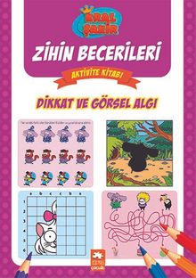 Dikkat ve Görsel Algı / Kral Şakir Zihin Becerileri Aktivite Kitabı