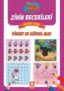 Dikkat ve Görsel Algı / Kral Şakir Zihin Becerileri Aktivite Kitabı - Varol Yaşaroğlu