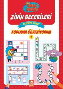 Kodlama Öğreniyorum 1 / Kral Şakir Zihin Becerileri Aktivite Kitabı - Varol Yaşaroğlu