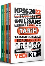 2022 KPSS Ortaöğretim Ön Lisans Genel Yetenek Genel Kültür Tamamı Çözümlü Modüler Soru Bankası Seti (5 Kitap)
