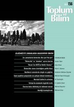 Toplum ve Bilim Sayı:156