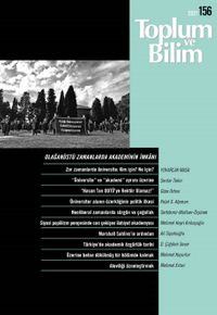 Toplum ve Bilim Sayı:156