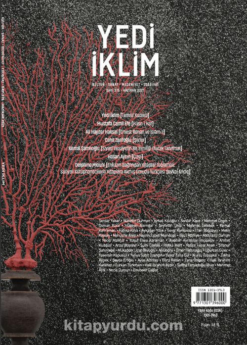 7edi İklim Sayı:375 Haziran 2021 Kültür Sanat Medeniyet Edebiyat Dergisi Ekitap İndir | PDF | ePub | Mobi