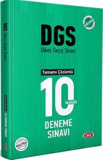 DGS Tamamı Çözümlü 10 Deneme Sınavı 