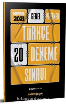 2021 KPSS Türkçe 20 Deneme - Onur Tohum