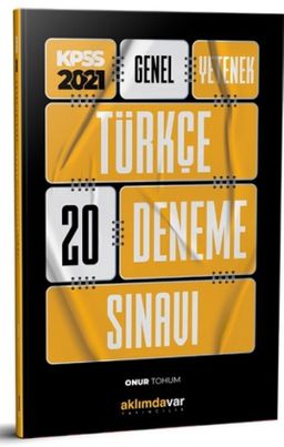 2021 KPSS Türkçe 20 Deneme