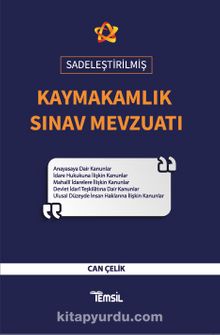 Sadeleştirilmiş Kaymakamlık Sınav Mevzuatı