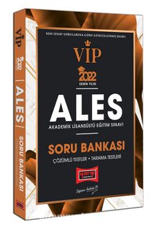 2022 ALES VIP Soru Bankası - Kolektif
