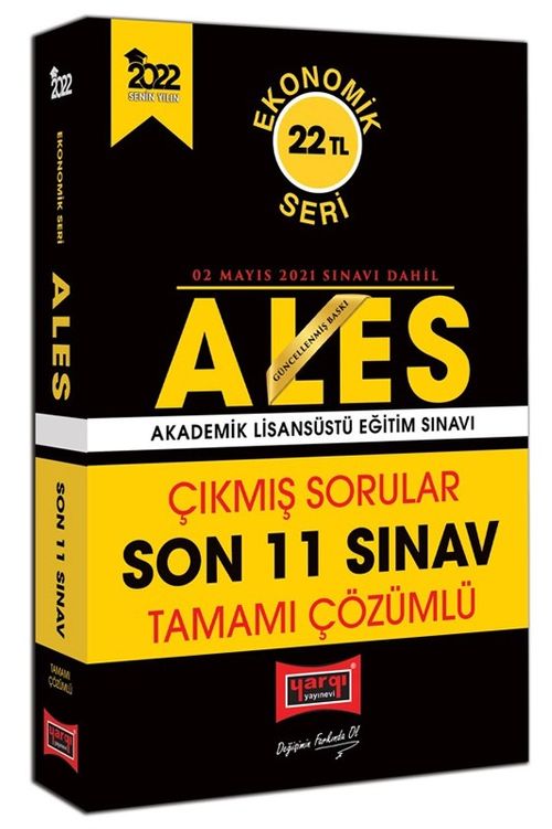 2022 ALES Ekonomik Seri Tamamı Çözümlü Çıkmış Sorular Son 11 Sınav