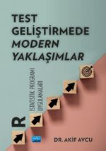 Test Geliştirmede Modern Yaklaşımlar & R İstatistik Programı Uygulamaları