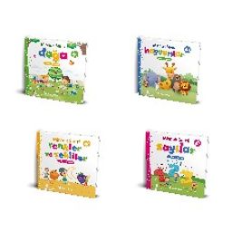 0-3 Yaş Bebek Kitapları Seti (4 Kitap)