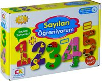 Sayıları Öğreniyorum Okul Öcesi Oyun Seti 3+yaş & Eğitici Öğretici 45 Parça Puzzle Oyun Seti