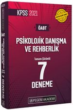 2021 KPSS ÖABT Psikolojik Danışma ve Rehberlik Tamamı Çözümlü 7 Deneme