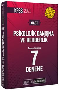 2021 KPSS ÖABT Psikolojik Danışma ve Rehberlik Tamamı Çözümlü 7 Deneme