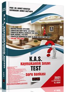 KAS Kaymakamlık Sınavı Test Soru Bankası
