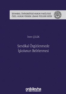Sendikal Örgütlenmede İşkolunun Belirlenmesi İstanbul Üniversitesi Hukuk Fakültesi Özel Hukuk Yüksek Lisans Tezleri Dizisi No: 50