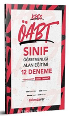 KPSS ÖABT Sınıf Öğretmenliği Alan Eğitimi 12 Deneme - Kolektif