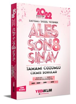 ALES Sayısal-Sözel Yetenek Tamamı Çözümlü Son 8 Sınav Çıkmış Sorular
