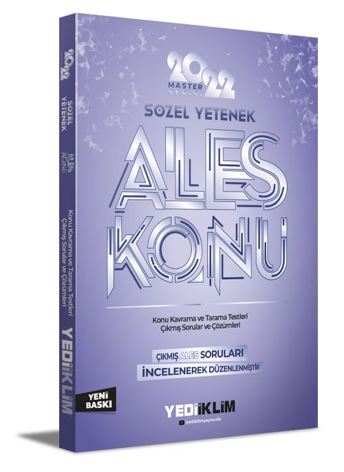 2022 Master Serisi ALES Sözel Yetenek Konu Anlatımı