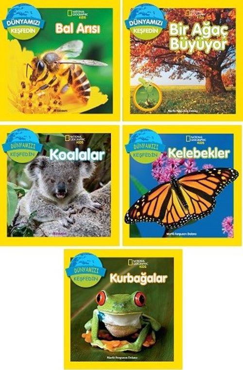 National Geographic Kids Dünyamızı Keşfedin Seti (5 Kitap)