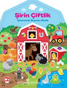 Şirin Çiftlik Çıkartmalı Boyama Kitabı - Bilinmeyen Yazar