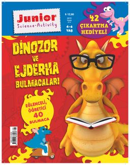 Dinazor ve Ejderha Bulmacaları - Eğlenceli Öğretici 40 Bulmaca 42 Çıkartma Hediye 