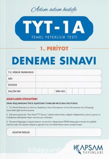 2021 TYT -1A Deneme Sınavı (1.Periyot) - Kolektif