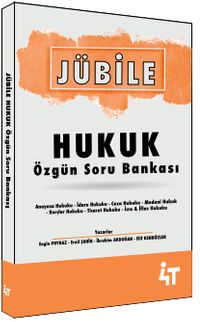 Jübile Hukuk Özgün Soru Bankası