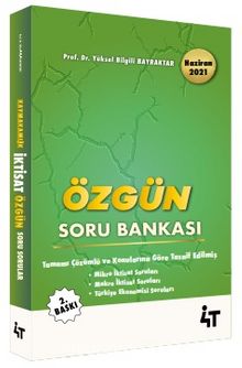 Kaymakamlık İktisat Özgün Soru Bankası - Yüksel Bilgili