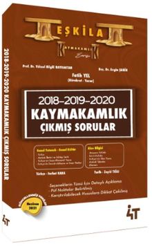 Teşkilat 2018-2019-2020 Kaymakamlık Çıkmış Sorular