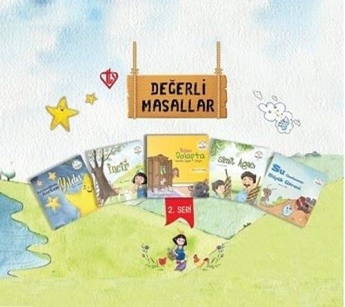 Değerli Masallar 2. Seri (5 Kitap Set Halinde)
