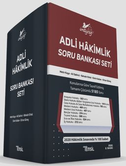 İmtiyaz Adli Hakimlik Soru Bankası
