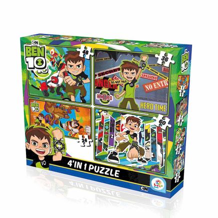 48 + 36 + 24 + 60 Parça Puzzle: Ben 10(76192)