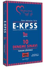 2022 Tüm Adaylar İçin E-KPSS Tamamı Çözümlü 10 Deneme Sınavı