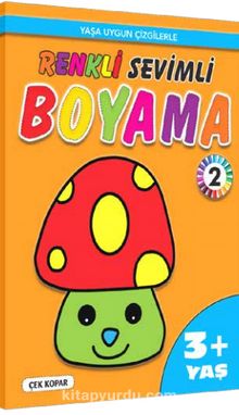 Yaşa Uygun Çizgilerle Renkli Sevimli Boyama 2 (3+Yaş) - Murat Sevinç