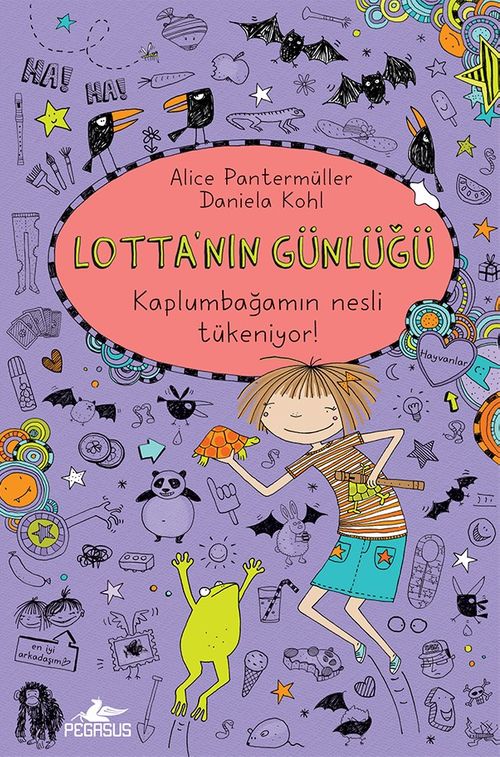 Lotta'nın Günlüğü 5: Kaplumbağamın Nesli Tükeniyor! (Ciltli)