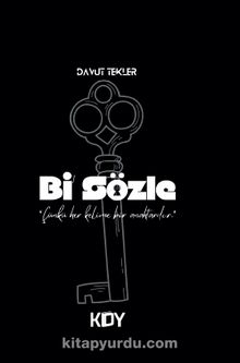 Bi' Sözle - Davut Tekler