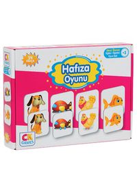 Hafıza Oyunu Okul Öncesi Oyun Seti +3 Yaş & Eğitici Öğretici 34 Parça Puzzle Oyun Seti