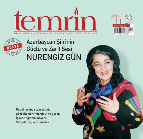 Temrin Aylık Edebiyat Dergisi Sayı:113 Mart 2021
