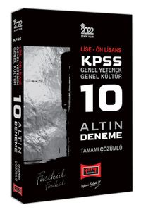 2022 KPSS Lise Önlisans 10 Altın Fasikül Deneme Sınavı