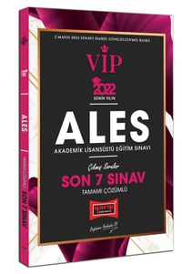 2022 ALES VIP Tamamı Çözümlü Son 7 Sınav Çıkmış Sorular