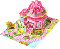 3 Boyutlu Puzzle Hobbit Ev Pembe(09197)