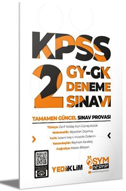 Kpss Genel Yetenek Genel Kültür 2 Deneme Sınavı 