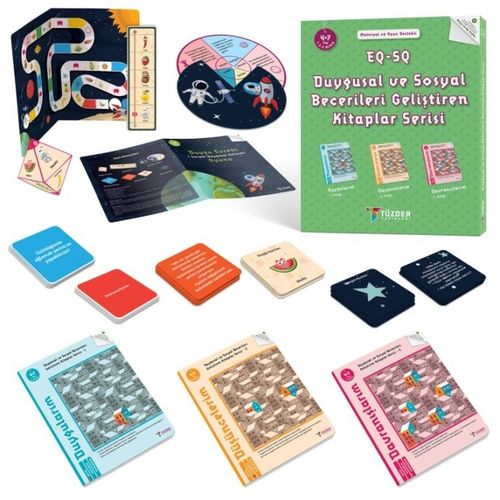 EQ-SQ Duygusal Ve Sosyal Becerileri Geliştiren Kitaplar Seti (4-7 Yaş)