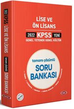 2022 Lise ve Ön Lisans Tamamı Çözümlü Soru Bankası 