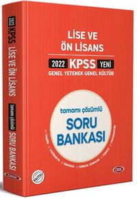 2022 Lise ve Ön Lisans Tamamı Çözümlü Soru Bankası 