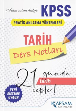 KPSS Tarih Ders Notları 