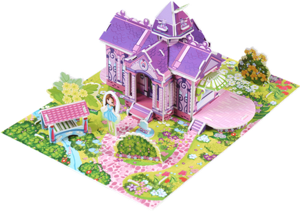 3 Boyutlu Puzzle Hobbit Ev Mor (09210)