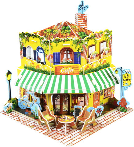 3 Boyutlu Puzzle Cafe (09128)