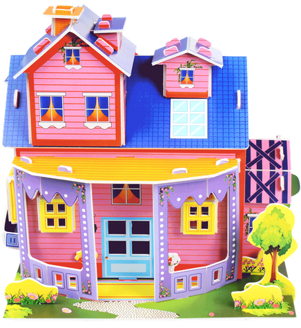 3 Boyutlu Puzzle 2 Katlı Ev(09135)